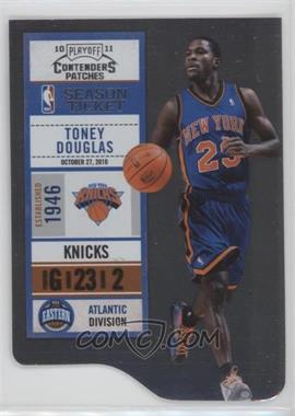 2010-11 Playoff Contenders Patches - [Base] - Silver Die-Cut #59 - Toney Douglas /299