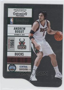 2010-11 Playoff Contenders Patches - [Base] - Silver Die-Cut #81 - Andrew Bogut /299