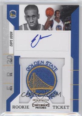 2010-11 Playoff Contenders Patches - [Base] #106 - Rookie Ticket Autograph - Ekpe Udoh