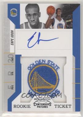 2010-11 Playoff Contenders Patches - [Base] #106 - Rookie Ticket Autograph - Ekpe Udoh