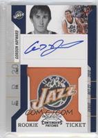 Rookie Ticket Autograph - Gordon Hayward