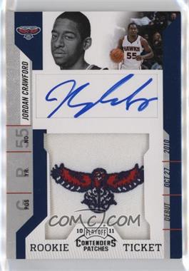 2010-11 Playoff Contenders Patches - [Base] #126 - Rookie Ticket Autograph - Jordan Crawford