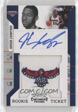 2010-11 Playoff Contenders Patches - [Base] #126 - Rookie Ticket Autograph - Jordan Crawford