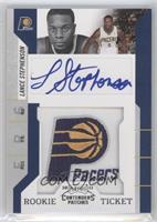 Rookie Ticket Autograph - Lance Stephenson