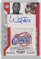 Rookie Ticket Autograph - Willie Warren