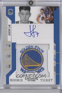 2010-11 Playoff Contenders Patches - [Base] #141 - Rookie Ticket Autograph - Jeremy Lin