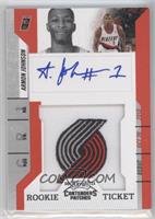 Rookie Ticket Autograph - Armon Johnson