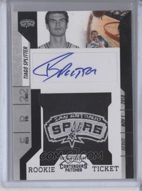 2010-11 Playoff Contenders Patches - [Base] #144 - Rookie Ticket Autograph - Tiago Splitter