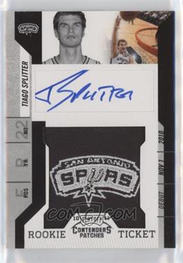 2010-11 Playoff Contenders Patches - [Base] #144 - Rookie Ticket Autograph - Tiago Splitter