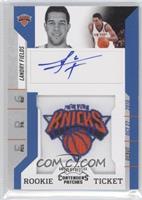 Rookie Ticket Autograph - Landry Fields