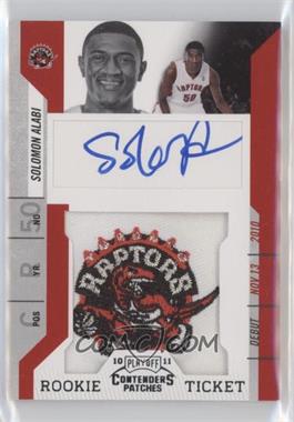 2010-11 Playoff Contenders Patches - [Base] #148 - Rookie Ticket Autograph - Solomon Alabi