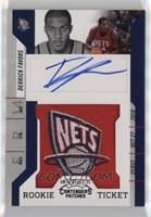 Rookie Ticket Autograph - Derrick Favors