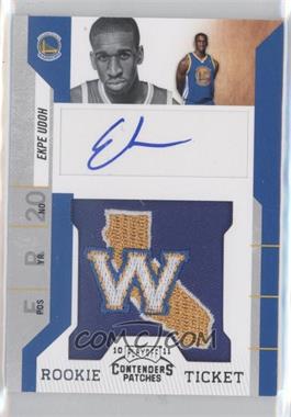 2010-11 Playoff Contenders Patches - [Base] #156 - Rookie Ticket Autograph - Ekpe Udoh