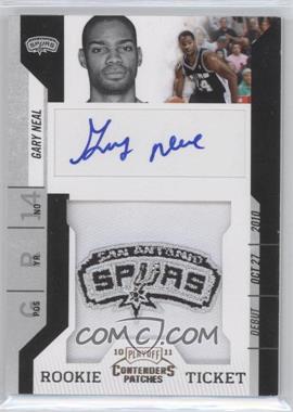 2010-11 Playoff Contenders Patches - [Base] #170 - Rookie Ticket Autograph - Gary Neal