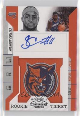2010-11 Playoff Contenders Patches - [Base] #192 - Rookie Ticket Autograph - Sherron Collins