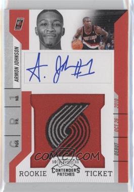 2010-11 Playoff Contenders Patches - [Base] #193 - Rookie Ticket Autograph - Armon Johnson