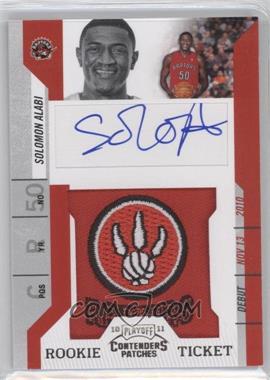 2010-11 Playoff Contenders Patches - [Base] #198 - Rookie Ticket Autograph - Solomon Alabi
