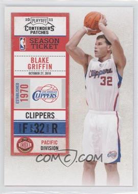 2010-11 Playoff Contenders Patches - [Base] #5 - Blake Griffin