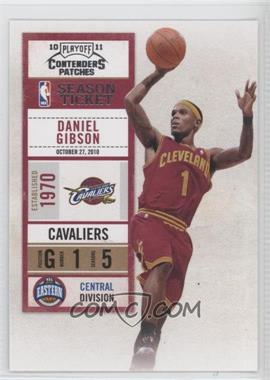 2010-11 Playoff Contenders Patches - [Base] #75 - Daniel Gibson