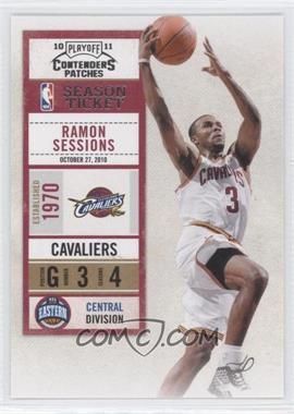 2010-11 Playoff Contenders Patches - [Base] #77 - Ramon Sessions