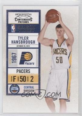2010-11 Playoff Contenders Patches - [Base] #79 - Tyler Hansbrough