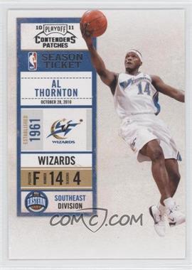 2010-11 Playoff Contenders Patches - [Base] #98 - Al Thornton