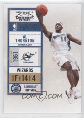 2010-11 Playoff Contenders Patches - [Base] #98 - Al Thornton