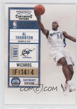 2010-11 Playoff Contenders Patches - [Base] #98 - Al Thornton