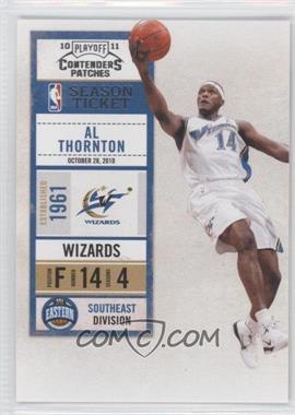 2010-11 Playoff Contenders Patches - [Base] #98 - Al Thornton