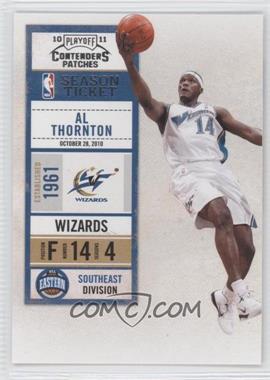 2010-11 Playoff Contenders Patches - [Base] #98 - Al Thornton