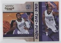 Tyreke Evans, Carl Landry #/99