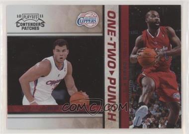 2010-11 Playoff Contenders Patches - One-Two Punch #12 - Blake Griffin, Baron Davis