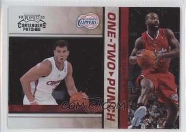 2010-11 Playoff Contenders Patches - One-Two Punch #12 - Blake Griffin, Baron Davis