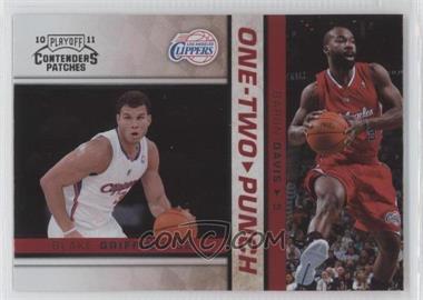 2010-11 Playoff Contenders Patches - One-Two Punch #12 - Blake Griffin, Baron Davis