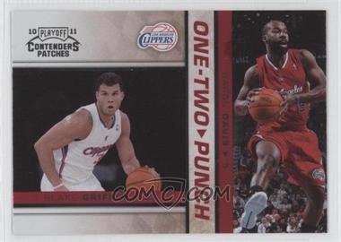 2010-11 Playoff Contenders Patches - One-Two Punch #12 - Blake Griffin, Baron Davis