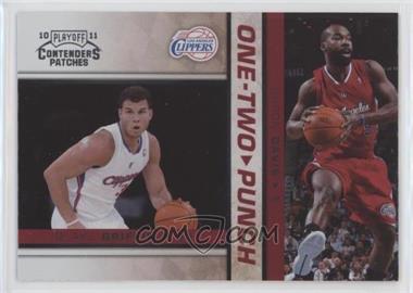 2010-11 Playoff Contenders Patches - One-Two Punch #12 - Blake Griffin, Baron Davis