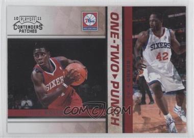 2010-11 Playoff Contenders Patches - One-Two Punch #20 - Jrue Holiday, Elton Brand
