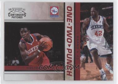 2010-11 Playoff Contenders Patches - One-Two Punch #20 - Jrue Holiday, Elton Brand