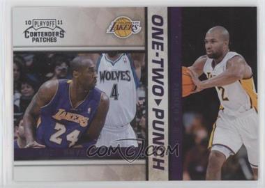 2010-11 Playoff Contenders Patches - One-Two Punch #24 - Kobe Bryant, Derek Fisher