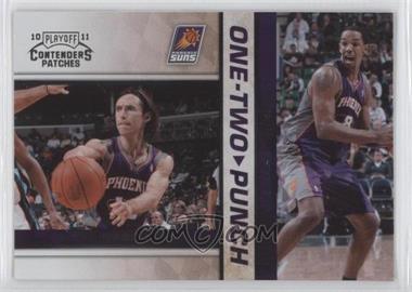 2010-11 Playoff Contenders Patches - One-Two Punch #25 - Steve Nash, Channing Frye