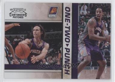 2010-11 Playoff Contenders Patches - One-Two Punch #25 - Steve Nash, Channing Frye