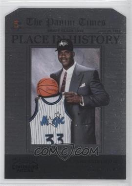 2010-11 Playoff Contenders Patches - Place in History - Black Die-Cut #18 - Shaquille O'Neal /49