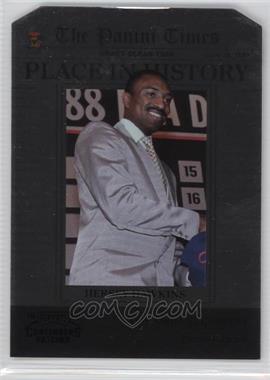 2010-11 Playoff Contenders Patches - Place in History - Black Die-Cut #22 - Hersey Hawkins /49