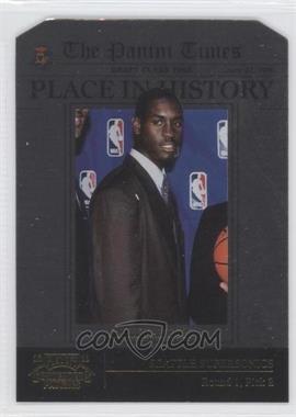 2010-11 Playoff Contenders Patches - Place in History - Gold Die-Cut #20 - Gary Payton /99