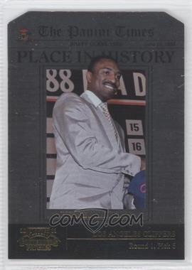 2010-11 Playoff Contenders Patches - Place in History - Gold Die-Cut #22 - Hersey Hawkins /99