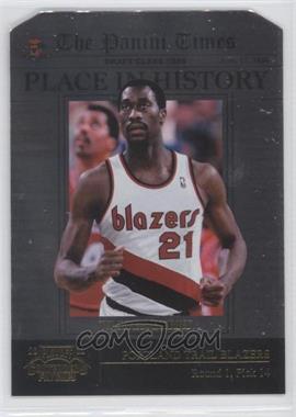 2010-11 Playoff Contenders Patches - Place in History - Gold Die-Cut #24 - Walter Berry /99