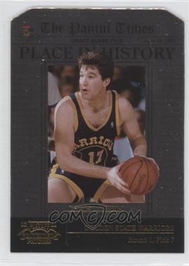 2010-11 Playoff Contenders Patches - Place in History - Gold Die-Cut #25 - Chris Mullin /99