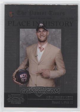 2010-11 Playoff Contenders Patches - Place in History #2 - Brook Lopez