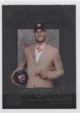 2010-11 Playoff Contenders Patches - Place in History #2 - Brook Lopez