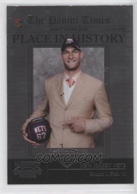 2010-11 Playoff Contenders Patches - Place in History #2 - Brook Lopez